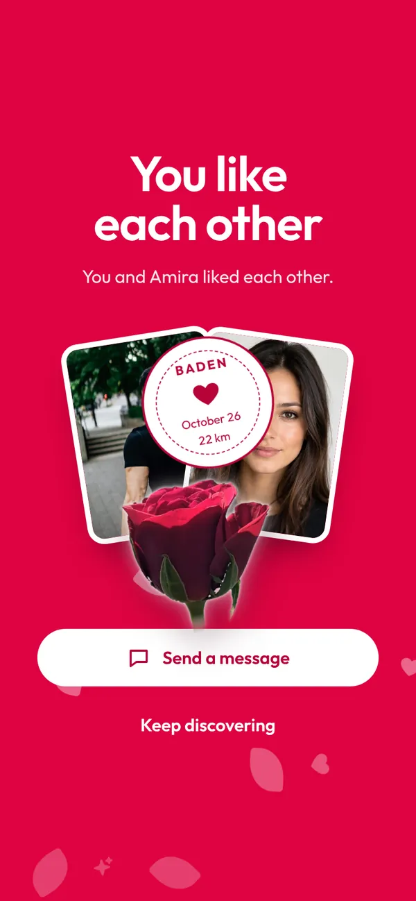 Lovyu: “You like each other” – a match with place and date